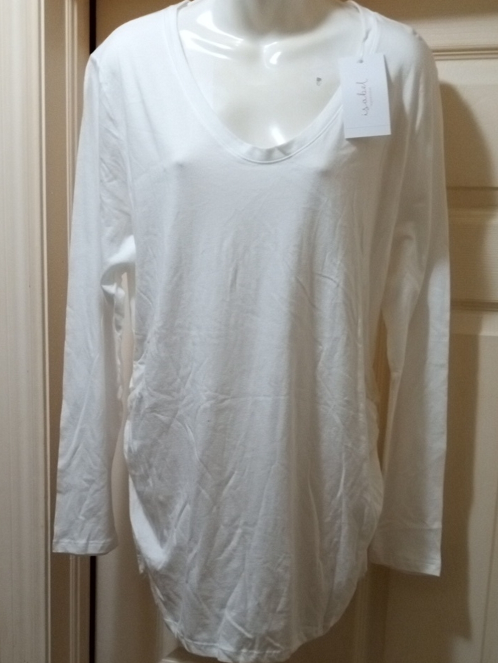2for💲1⃣>>Either Maternity Or NOT Scoop Neck Long-Sleeve Top
